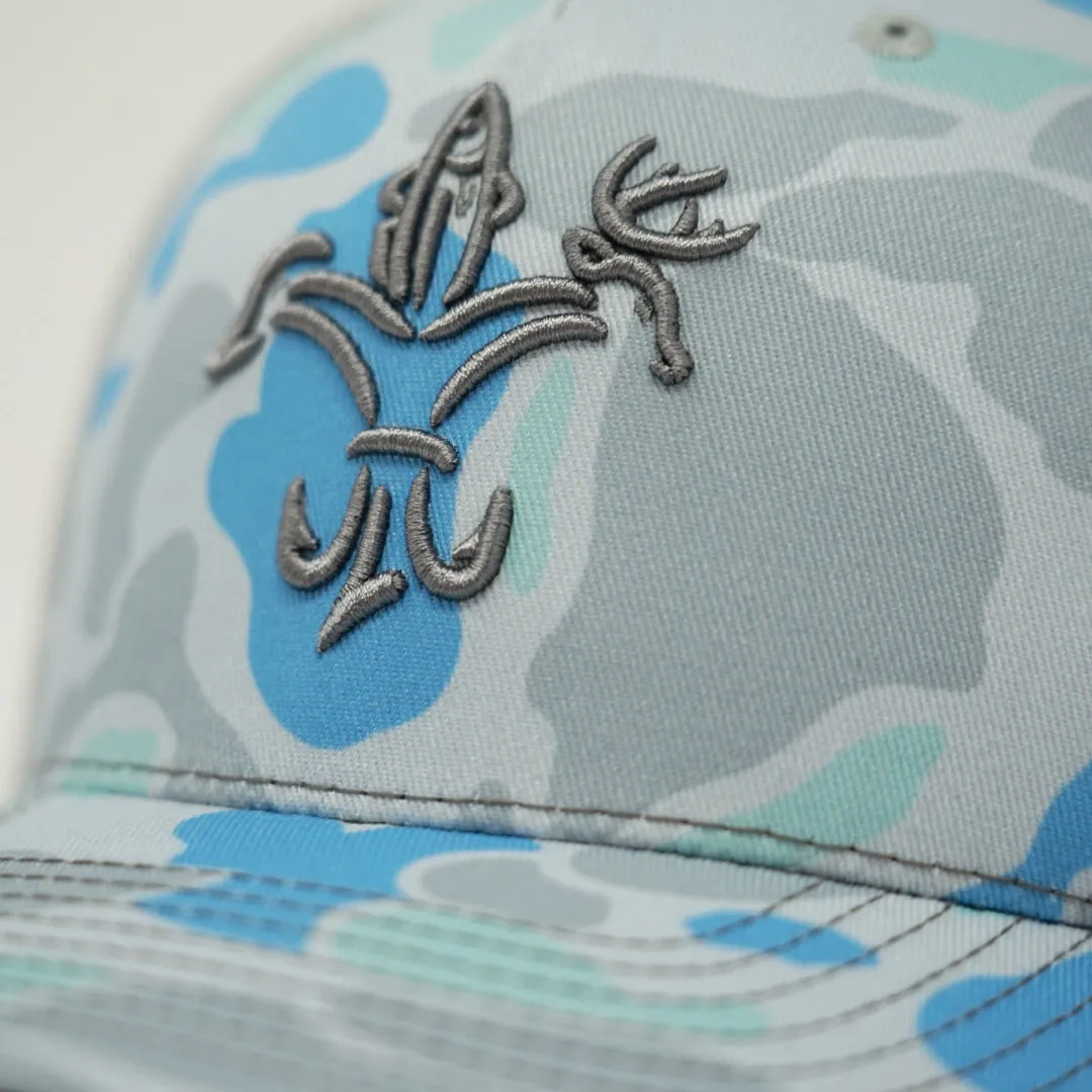 Sportsman Old School Camo Snapback