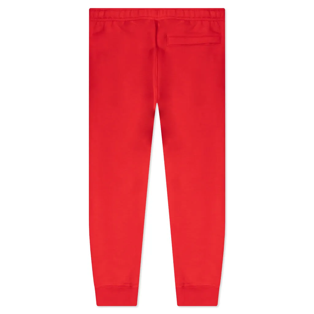 Sportswear Club Fleece Joggers - University Red/White