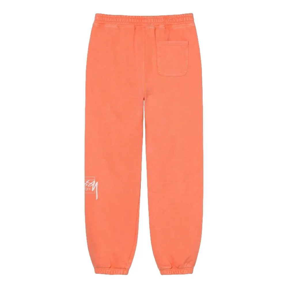 STUSSY DYED STUSSY DESIGNS PANT-PEACH