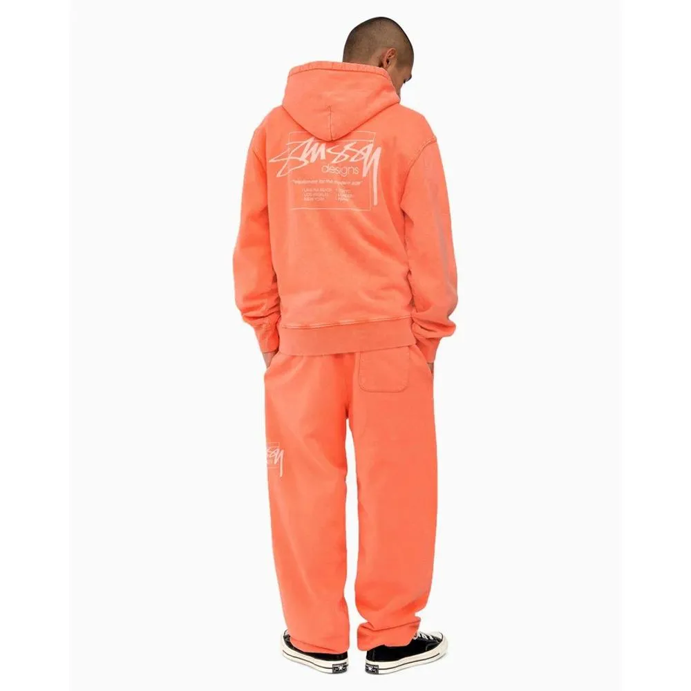 STUSSY DYED STUSSY DESIGNS PANT-PEACH