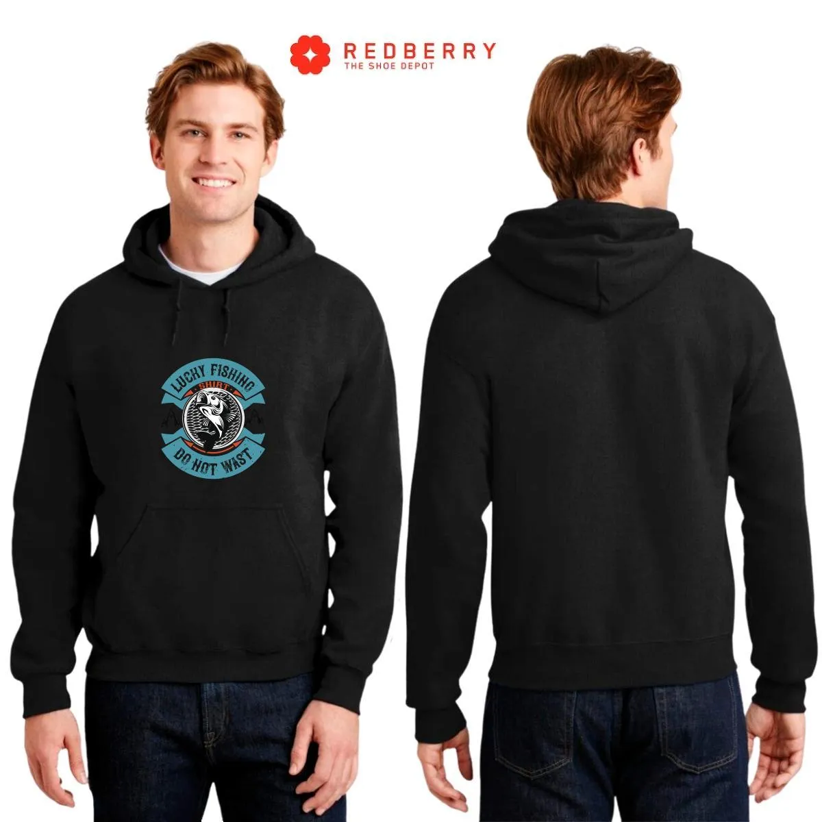 Sudadera Hombre  Hoodie Pescador Fishing Pesca 034