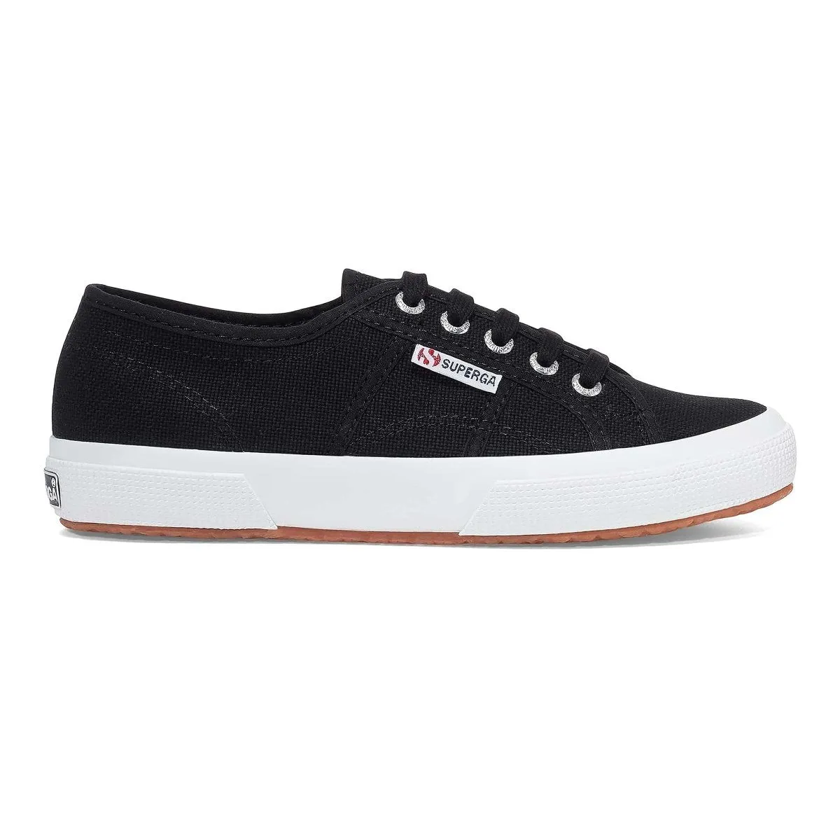 Superga Women's 2750 Black Canvas