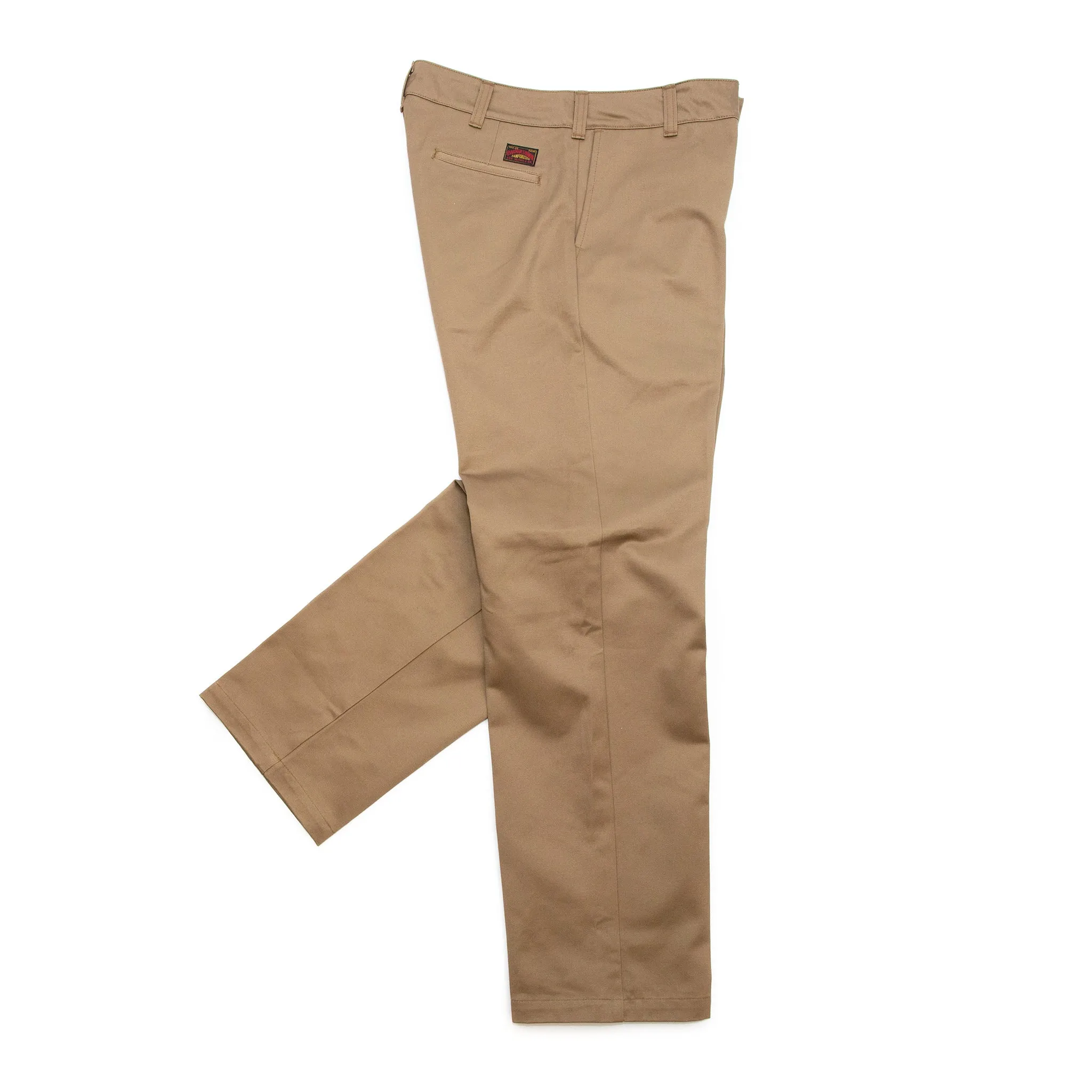 The Real McCoy's MP20104 8HU Heavy Cotton Drill Full-Cut Work Trousers Khaki