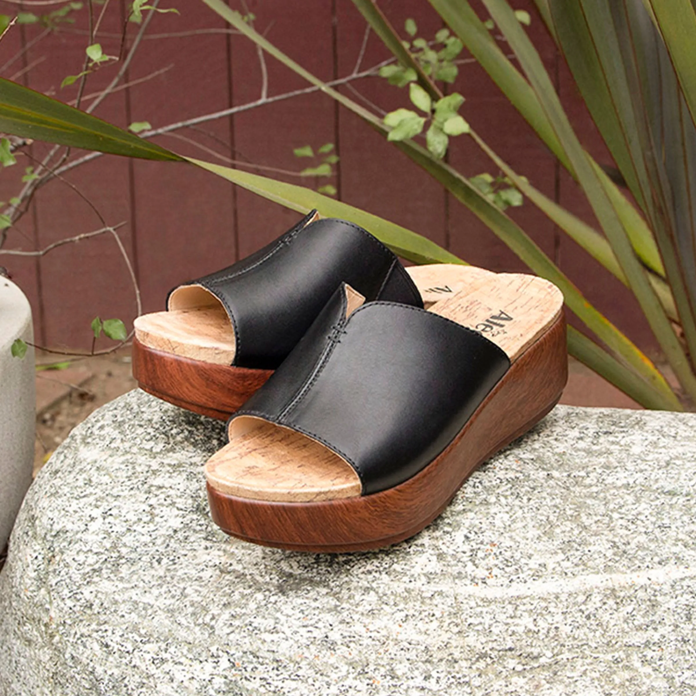 Triniti Black Butter Sandal