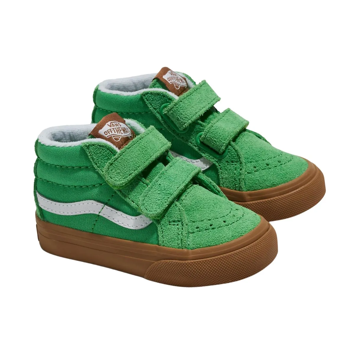 Vans Toddler's Sk8-Mid Reissue Green/Gum Sole