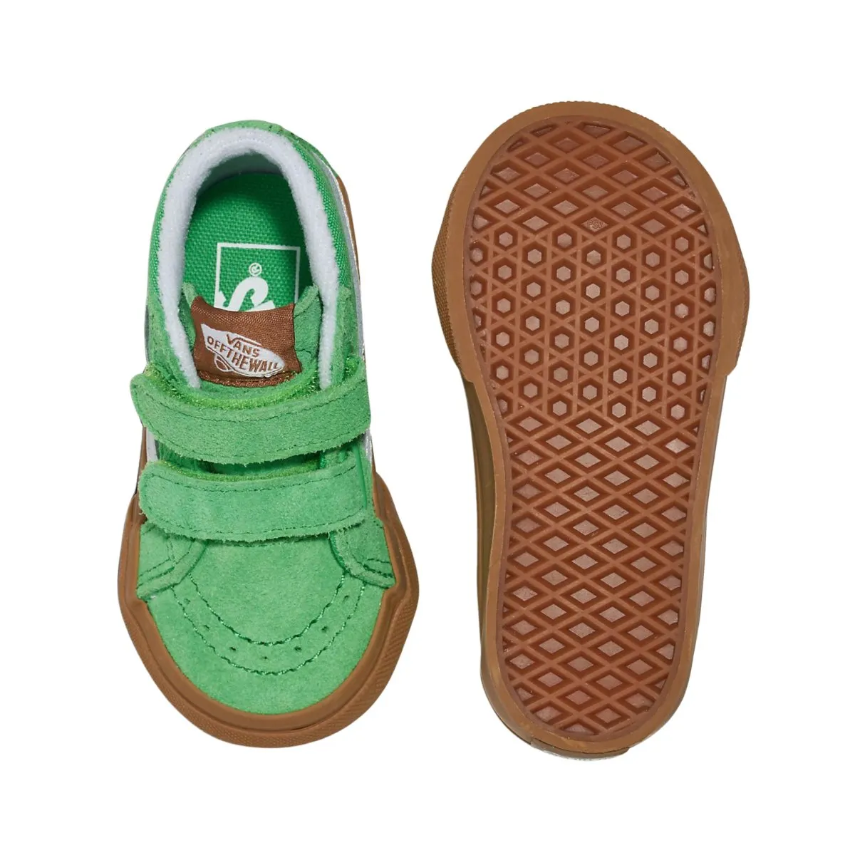 Vans Toddler's Sk8-Mid Reissue Green/Gum Sole