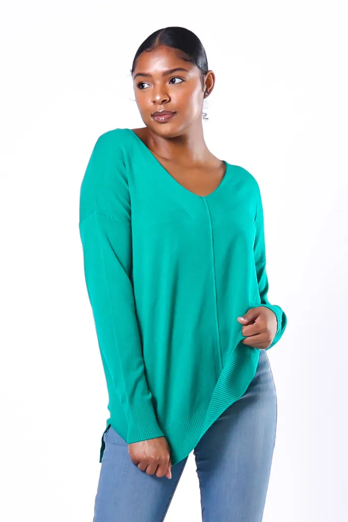 Viscose Front Seam Sweater