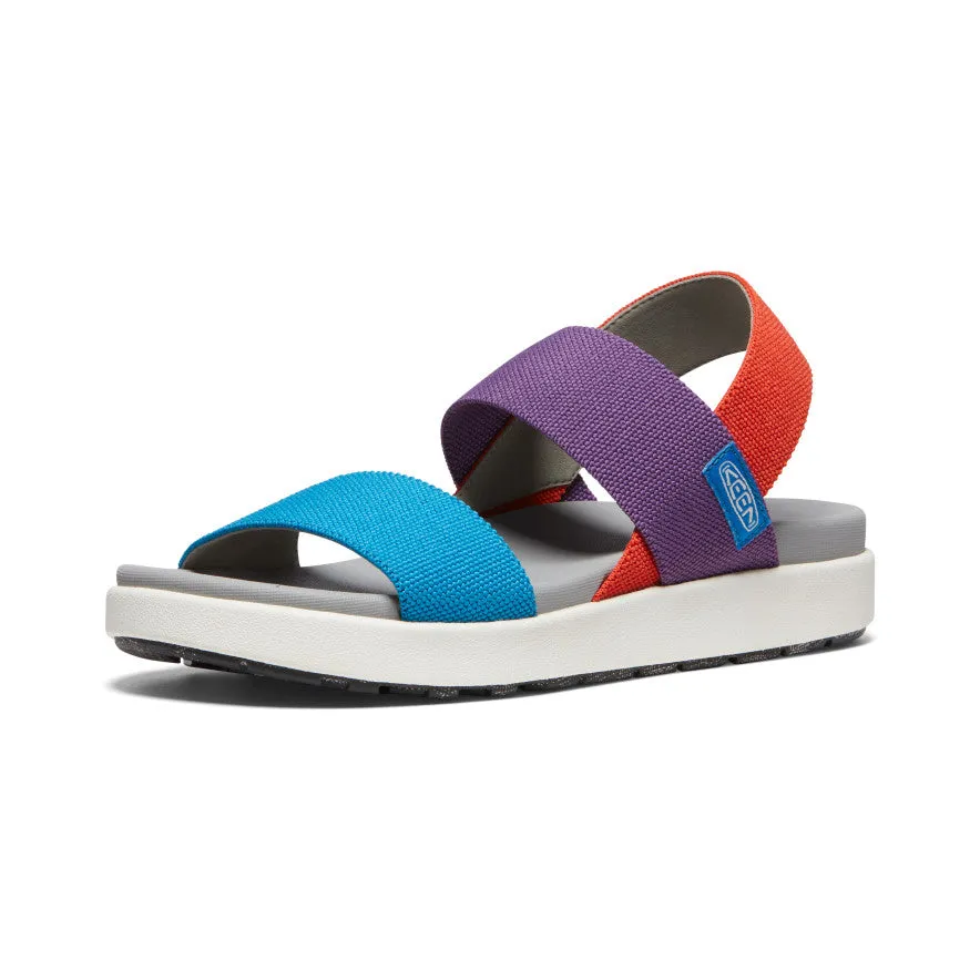 Women's Elle Backstrap Sandal  |  Charisma/Red Clay/Fjord Blue Tri-Tone