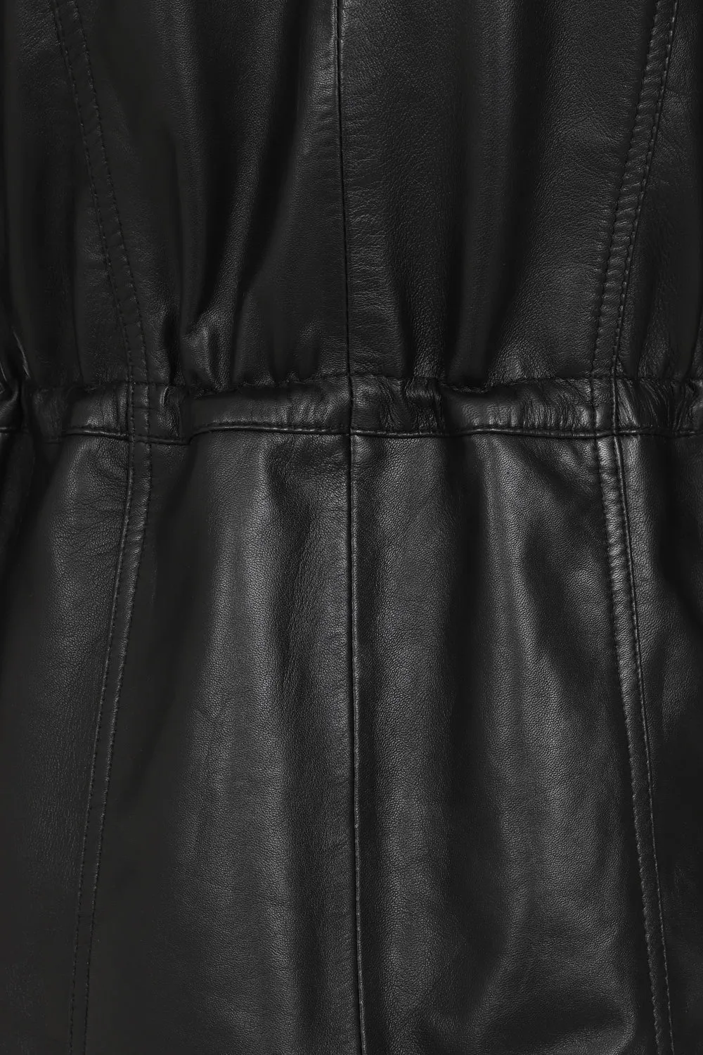 Women's Hip Length Genuine Leather Jacket - 'GRACIE'